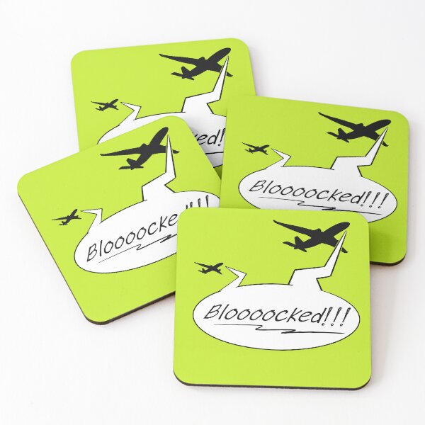 Item preview, How do all the pilots say Blocked the same? On lime. designed and sold by AdventuresOy.