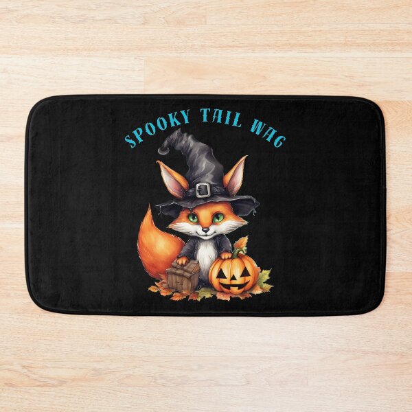 Item preview, Spooky Tail Wag. fox face designed and sold by FoxVibes.