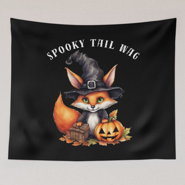 Item preview, Spooky Tail Wag designed and sold by FoxVibes.