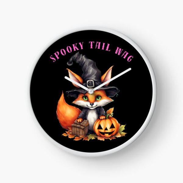 Item preview, Spooky Tail Wag. cool fox designed and sold by FoxVibes.