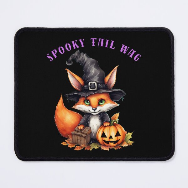 Item preview, Spooky Tail Wag. realistic fox designed and sold by FoxVibes.