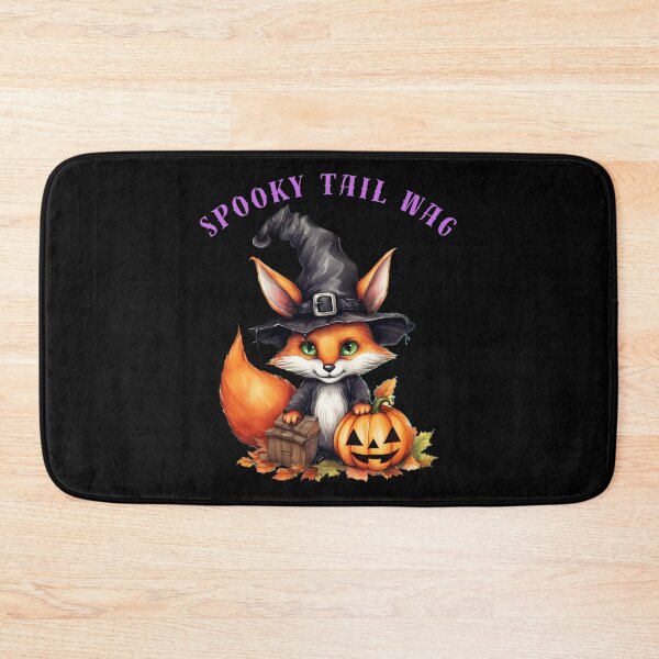 Item preview, Spooky Tail Wag. realistic fox designed and sold by FoxVibes.