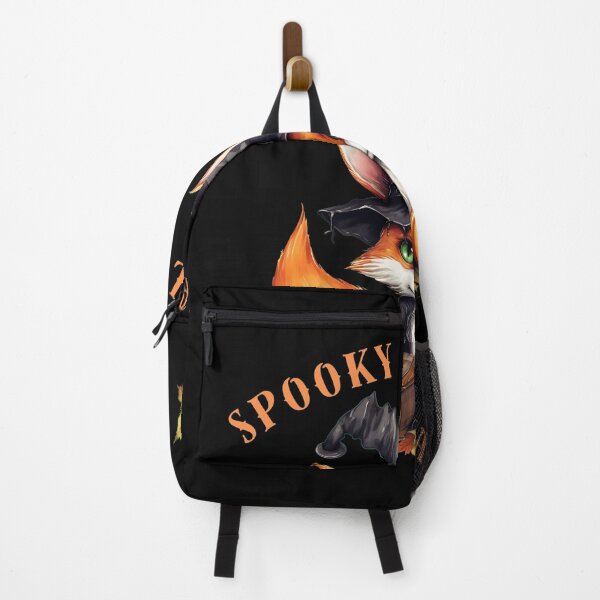 Item preview, Spooky Tail Wag. fox portrait designed and sold by FoxVibes.