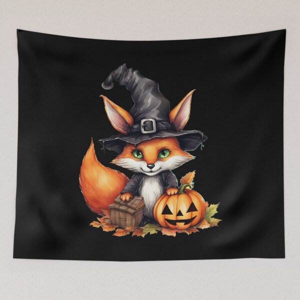 Item preview, Halloween Fox designed and sold by FoxVibes.