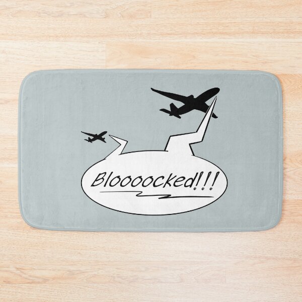 Item preview, How do all the pilots say Blocked the same? On gray. designed and sold by AdventuresOy.