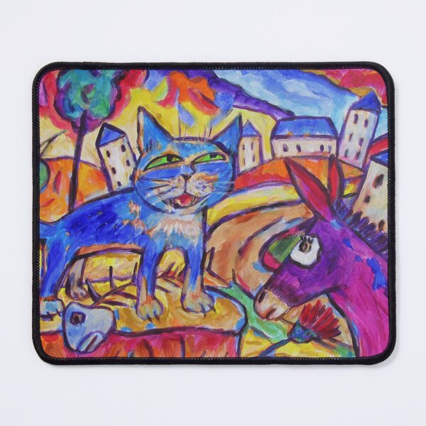 Item preview, Cat and Donkey designed and sold by diconnollyart.