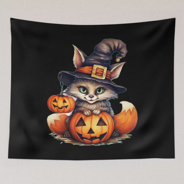 Item preview, Halloween Fox designed and sold by FoxVibes.