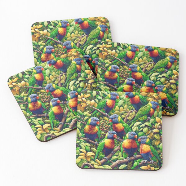 Item preview, Rainbow Lorikeets designed and sold by ChrisButler.
