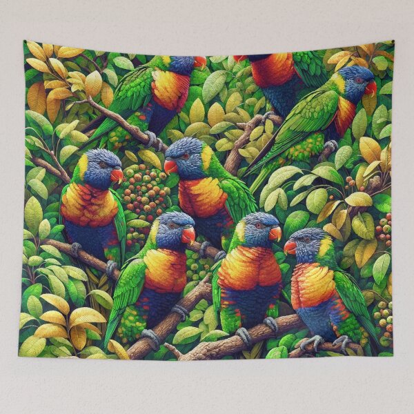Item preview, Rainbow Lorikeets designed and sold by ChrisButler.