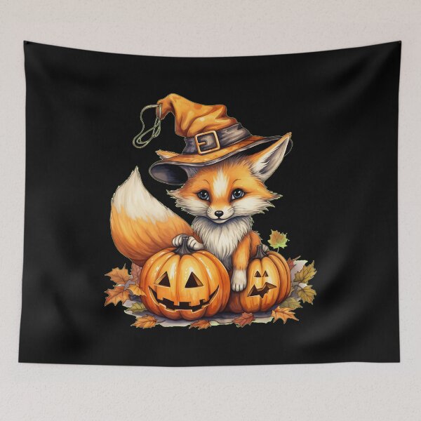 Item preview, Halloween Fox designed and sold by FoxVibes.