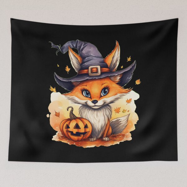 Item preview, Halloween Fox designed and sold by FoxVibes.