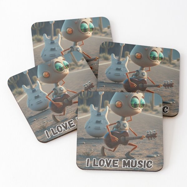 Item preview, I love music designed and sold by beerbrother.