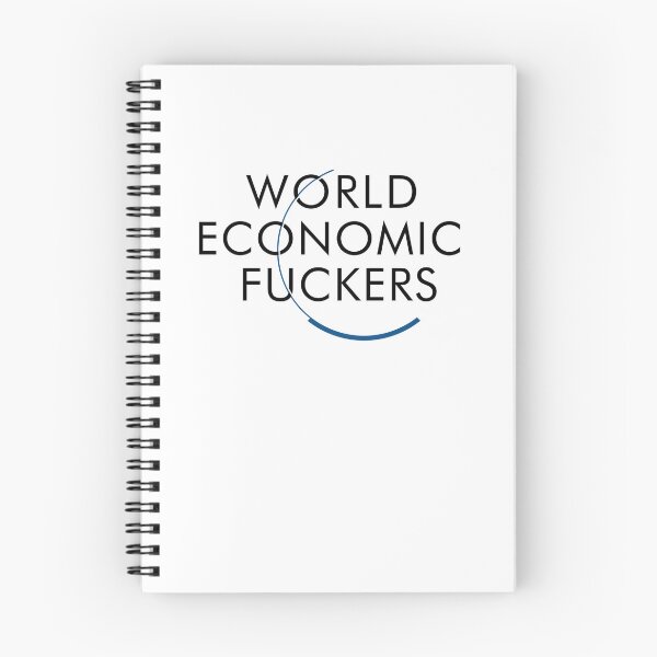 Item preview, World Economic Fuckers (World Economic Forum parody) Light - Agenda 2030, Great Reset designed and sold by NouveauAge.