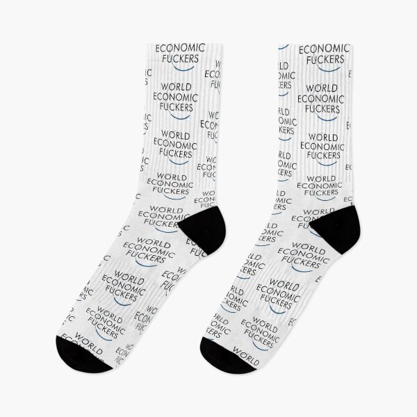 Item preview, World Economic Fuckers (World Economic Forum parody) Light - Agenda 2030, Great Reset designed and sold by NouveauAge.