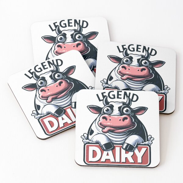 Item preview, Legend Dairy Cow Art - Legendary designed and sold by LexicalLegend.