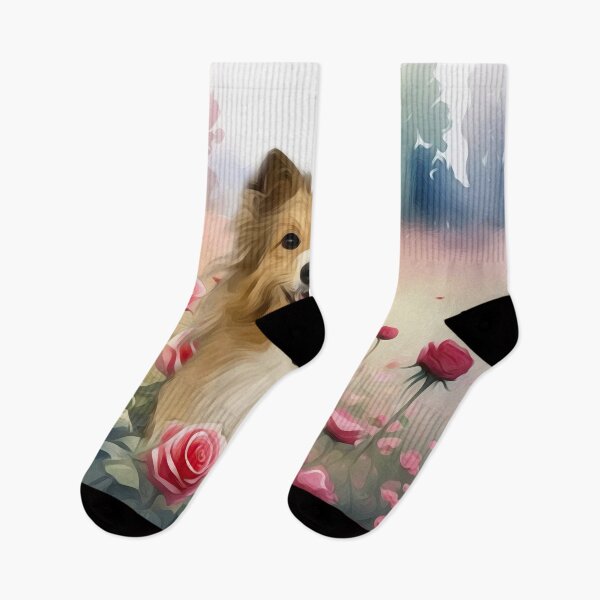 Item preview, Roses for Shelties designed and sold by Wallisart.
