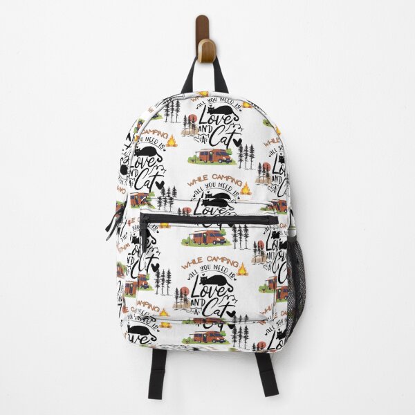 Item preview, CAMPING WITH CATS designed and sold by ChunkyMonty.