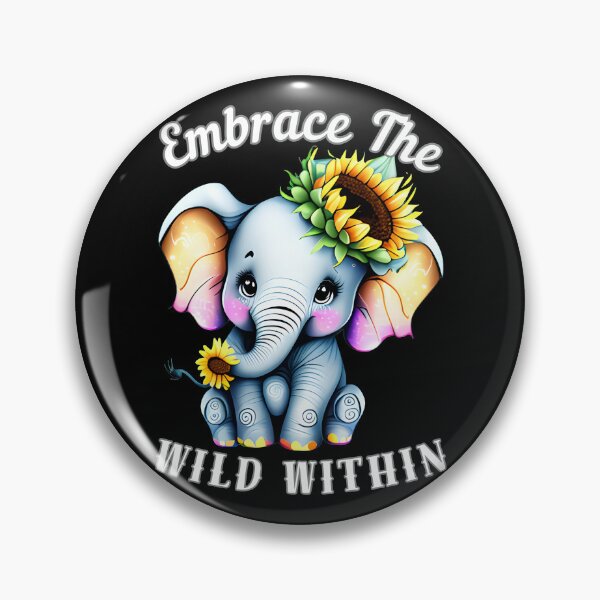 Item preview, Embrace The Wild Within designed and sold by ElephantVibes.