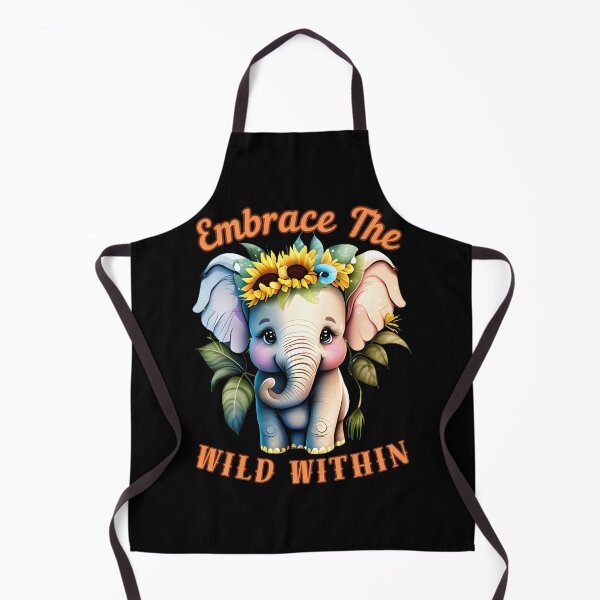 Item preview, Embrace The Wild Within. Flower elephant designed and sold by ElephantVibes.