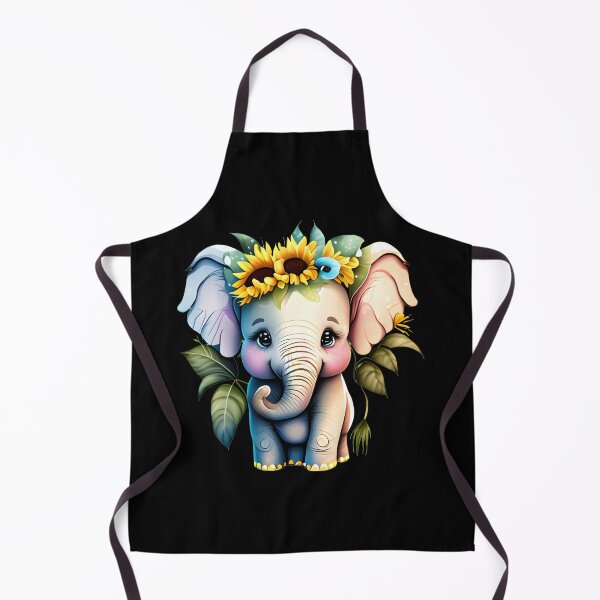 Artikelvorschau, Blumenelefant entworfen und verkauft von ElephantVibes.