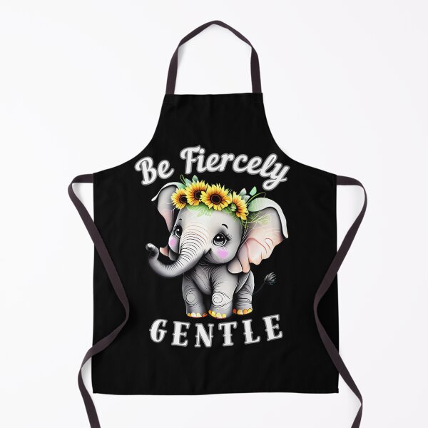 Item preview, Be Fiercely Gentle designed and sold by ElephantVibes.