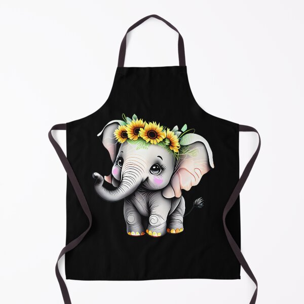 Artikelvorschau, Blumenelefant entworfen und verkauft von ElephantVibes.