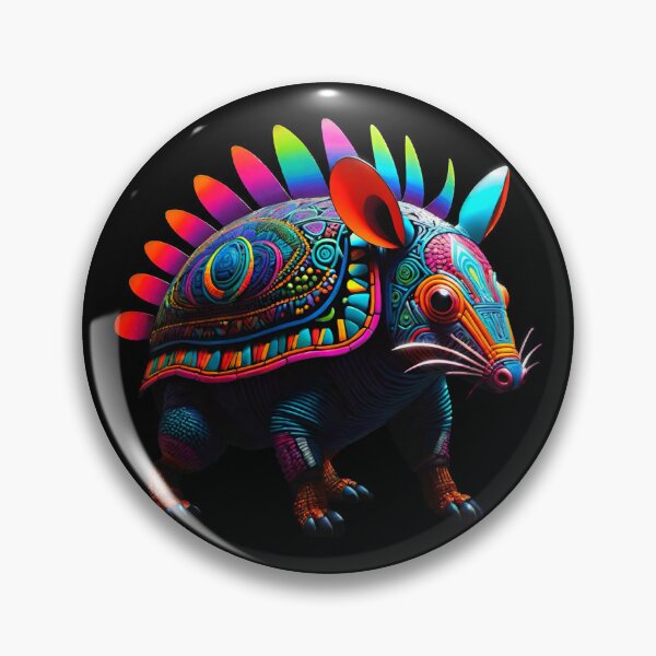 Item preview, Alebrije armadillo  designed and sold by Floradigital.