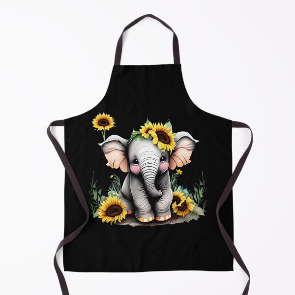 Artikelvorschau, Blumenelefant entworfen und verkauft von ElephantVibes.