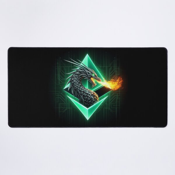 Item preview, Ethereum Crypto Currency Dragon designed and sold by DinoKate.