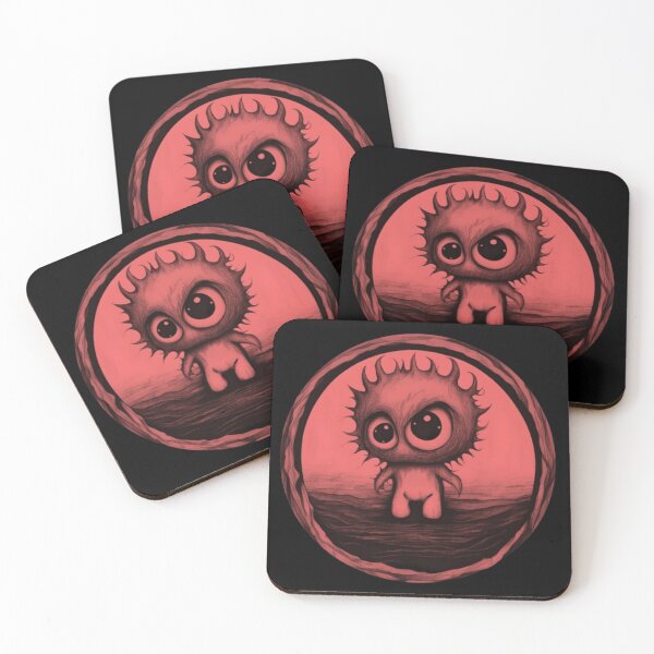 Item preview, Aoi Multicolored red - little monsters collection by Red Siri0 designed and sold by Red Siri0 Art.