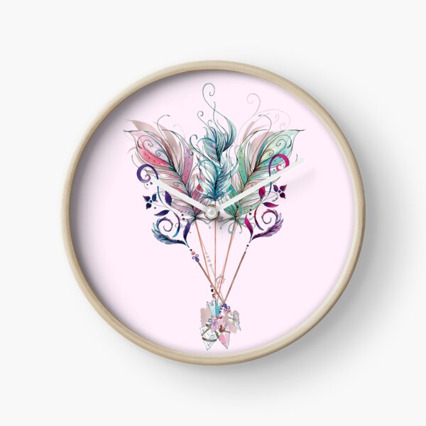 Item preview, Colorful and cute Watercolor Feathers Arrows Beautiful Feathers  designed and sold by InnaMGraphic.