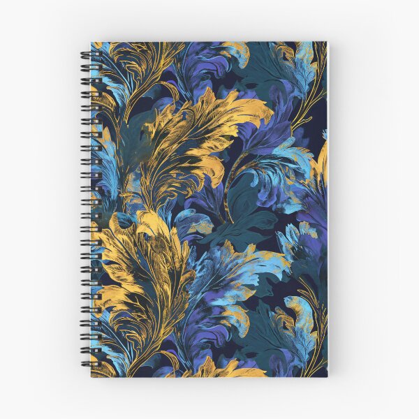 Item preview, Golden Hour Acanthus Leaf Silhouette - Floral Pattern designed and sold by HAL2501.