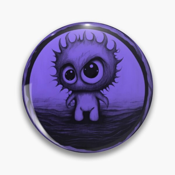 Item preview, Aoi Multicolored Purple - little monsters collection by Red Siri0 designed and sold by Red Siri0 Art.