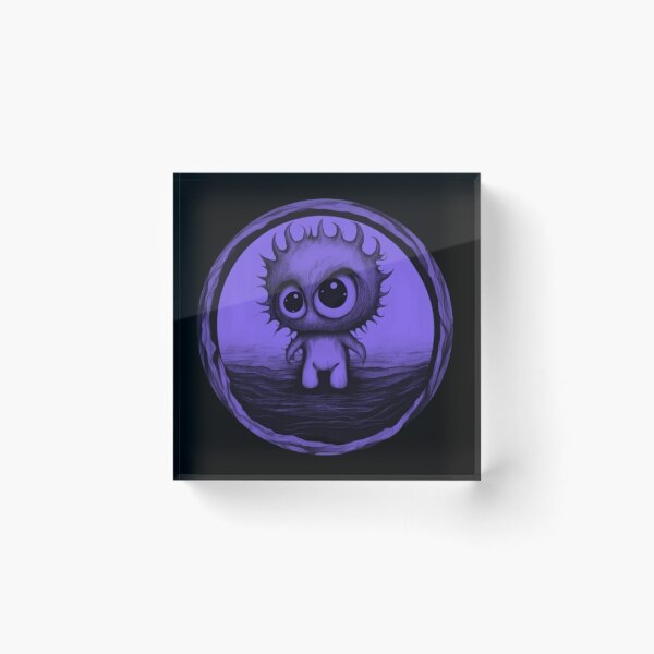 Item preview, Aoi Multicolored Purple - little monsters collection by Red Siri0 designed and sold by Red Siri0 Art.