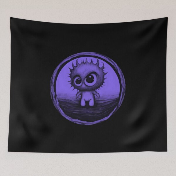 Item preview, Aoi Multicolored Purple - little monsters collection by Red Siri0 designed and sold by Red Siri0 Art.