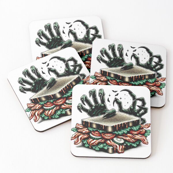 Item preview, Gothic Horror BLT Sandwich with Monster Claws designed and sold by ArtadoraDesignz.