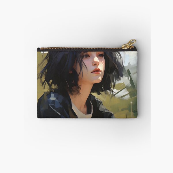 Item preview, Pensive Muse, Abstract Portrait Art designed and sold by inkArtistryfine.