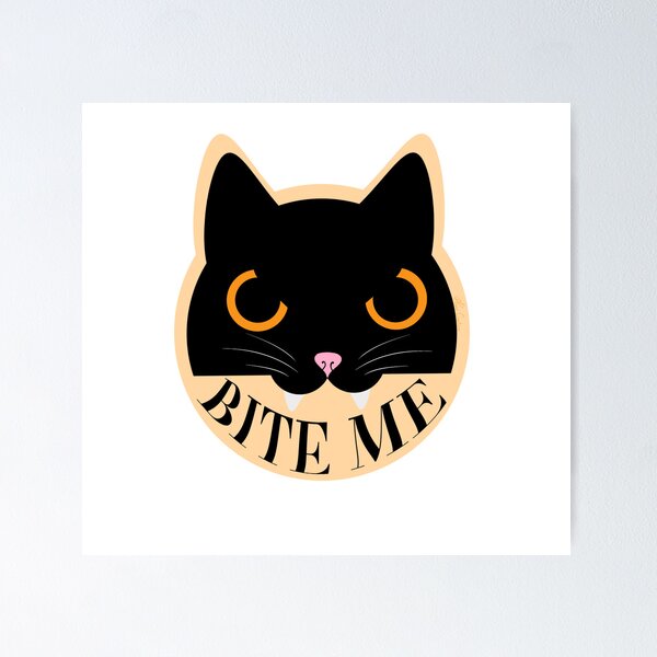 Item preview, Bite Me designed and sold by MarsLilCreation.