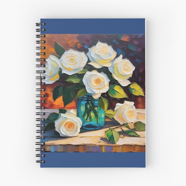 Item preview, White Roses in Mason Jar designed and sold by RLegacy.