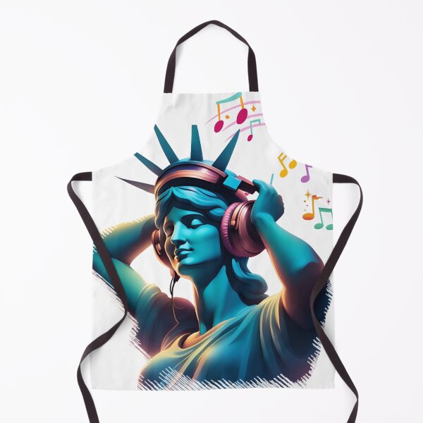 Item preview, New York's Rocking, Liberty Statue Turn DJ, Statue Liberty's Rocking, Statue Liberty's Listening To Music designed and sold by sunset-capturer.