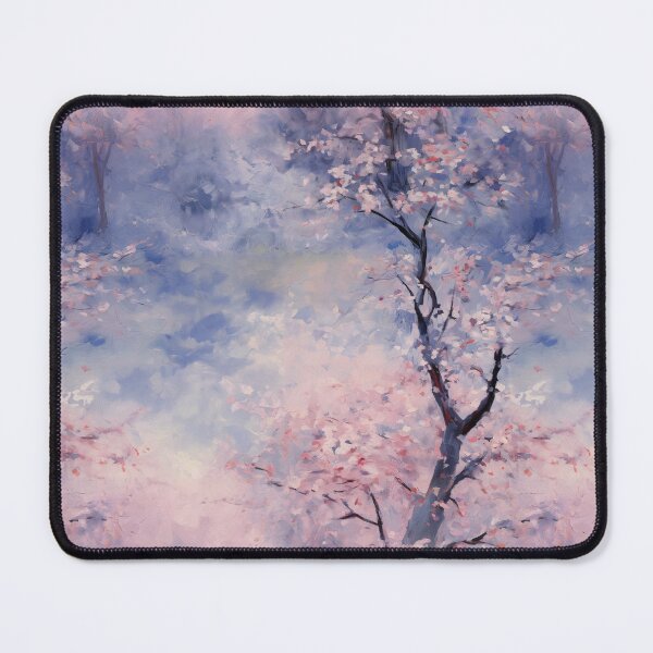 Item preview, Impressionist Misty Plum Orchard Seamless Pattern designed and sold by HAL2501.