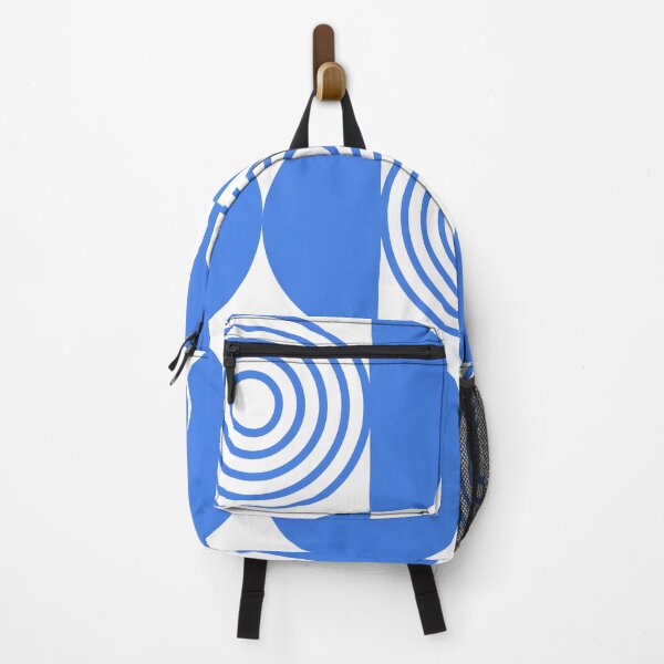 Item preview, Blue Geo pattern circles designed and sold by gwiggington.