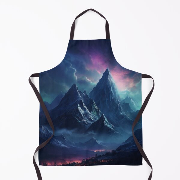 Item preview, Fantasy Landscape - Inspiring Mountain Peaks designed and sold by Fantasy Masterpiece.