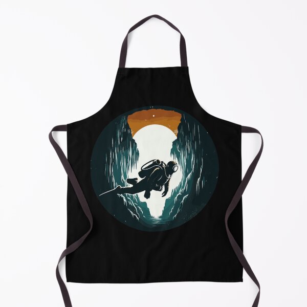 Item preview, Vintage Cave Diving Adventure designed and sold by TomFrontierArt.