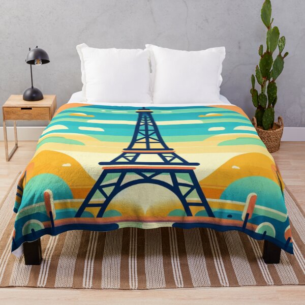 Item preview, Parisian Dawn by the Eiffel Tower designed and sold by breezeeart.