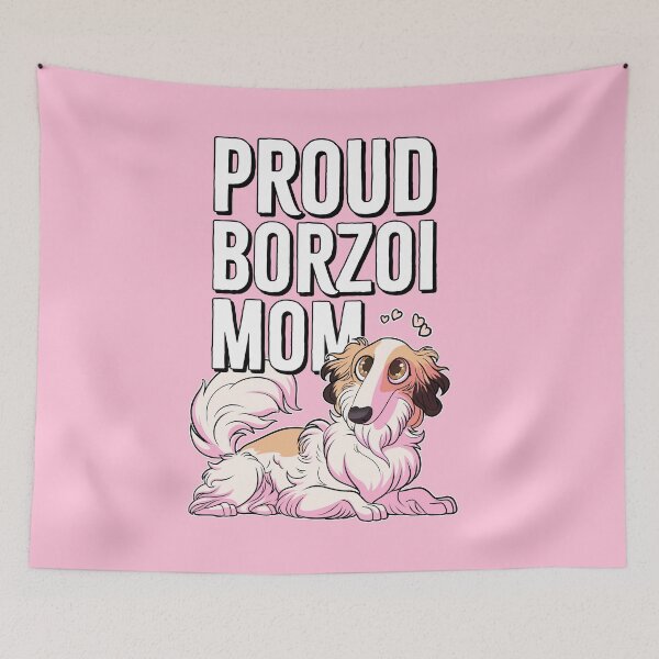 Item preview, The Best Borzoi Mom designed and sold by Iluvmygreyhound.
