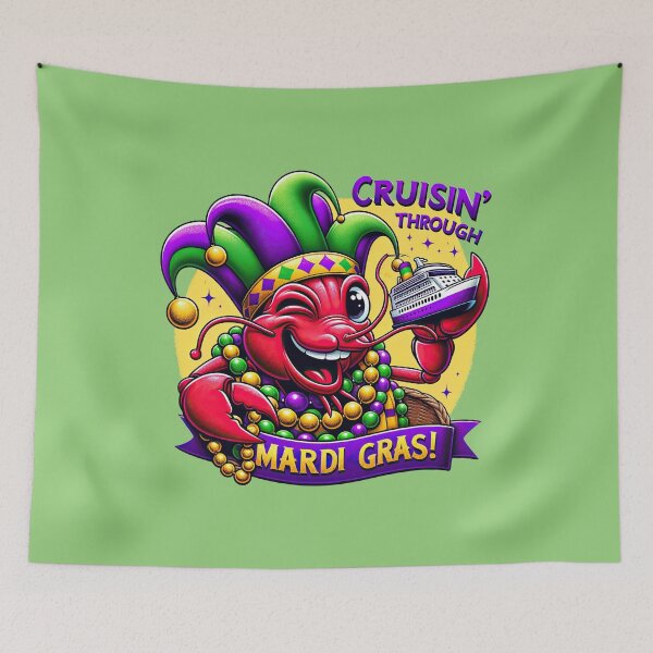 Item preview, Mardi Gras Cruise Squad T-Shirt designed and sold by MAPDDesigns.