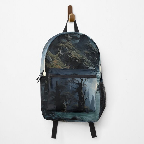 Item preview, Dark Fantasy Landscape - Moonlit Mire designed and sold by Fantasy Masterpiece.