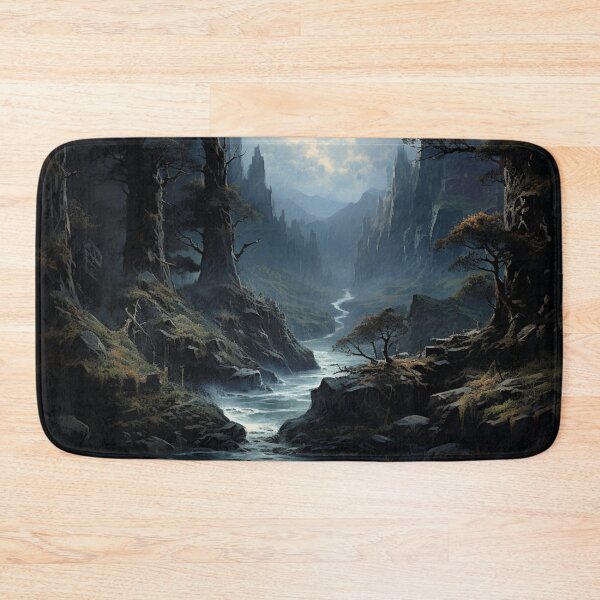 Item preview, Dark Fantasy Landscape - Moonlit Mire designed and sold by Fantasy Masterpiece.