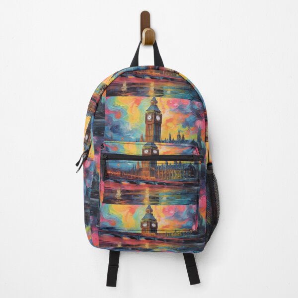 Item preview, Big Ben - Neon Days - In the style of Van Gogh designed and sold by TheHappyK.
